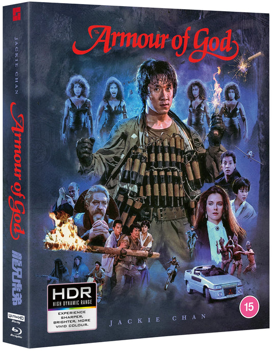 PRE-ORDER: Armour Of God Deluxe Limited Edition 4K Ultra HD + Blu-Ray) (Region B)