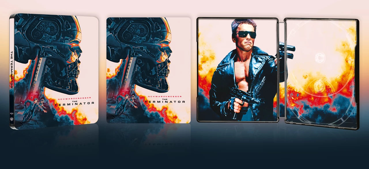 The Terminator Limited Edition Steelbook (UK) 4K Ultra HD + Blu-Ray (Region Free)