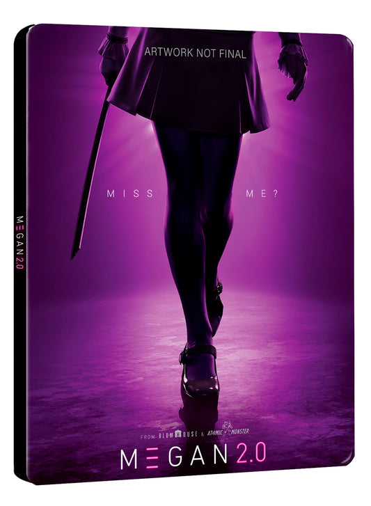 M3gan 2.0 (aka Megan) Limited Edition Steelbook 4K Ultra HD + Blu-Ray Pre-Order
