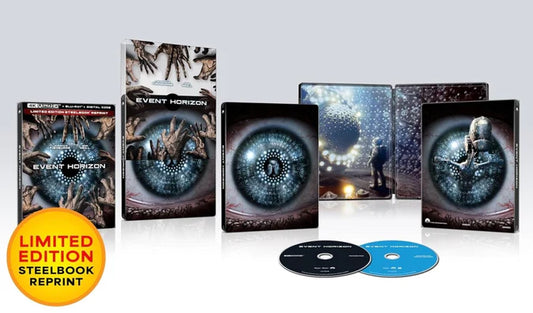 Event Horizon Limited Edition Steelbook 4K UHD + Blu-Ray + Digital