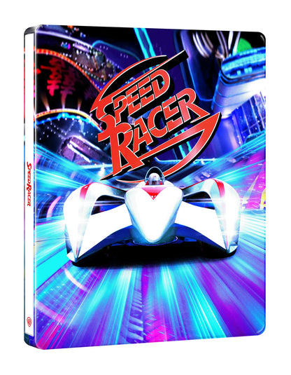 PRE-ORDER: Speed Racer Limited Edition Steelbook (UK) 4K Ultra HD + Blu-Ray (Region Free)