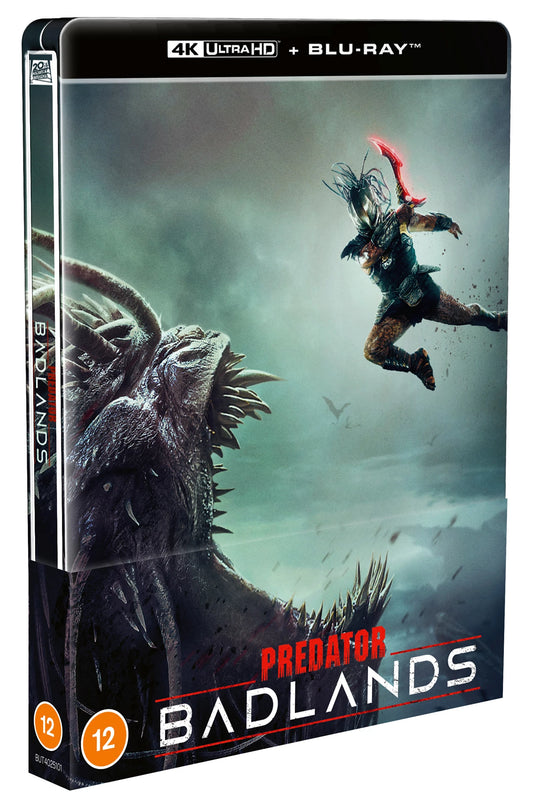 Predator - Badlands Limited Edition Steelbook (UK) 4K Ultra HD + Blu-Ray (Region Free)