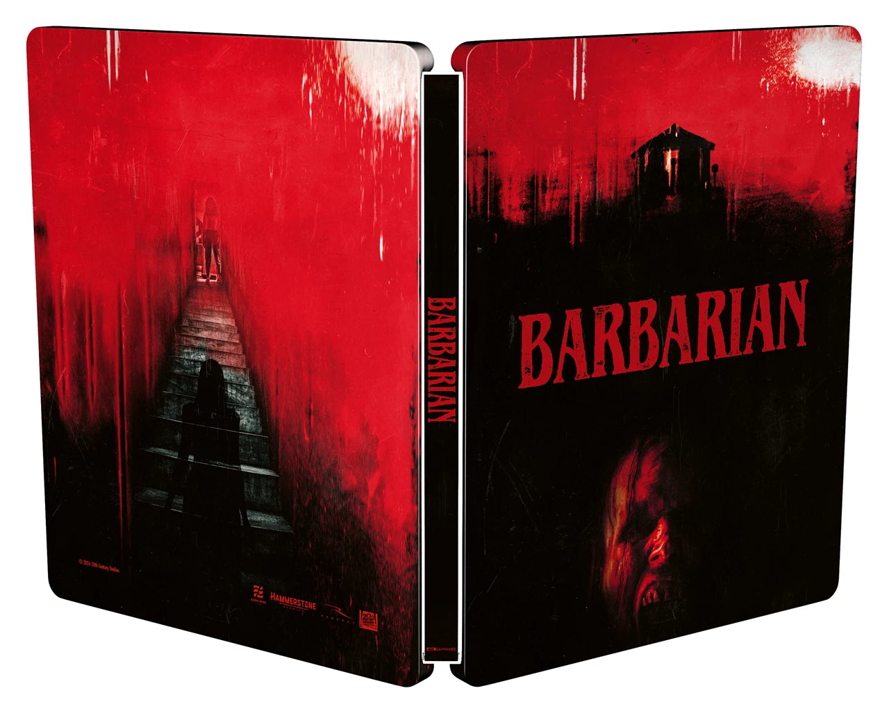 PRE-ORDER: Barbarian Limited Edition Steelbook (UK) 4K UHD + Blu-Ray (Region B)
