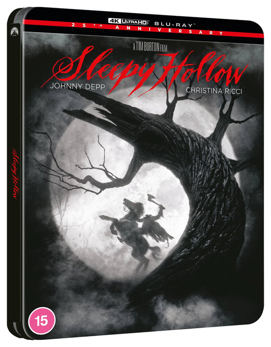 PRE-ORDER: Sleepy Hollow Limited Edition Steelbook 4K Ultra HD + Blu-Ray (UK) (Region Free)
