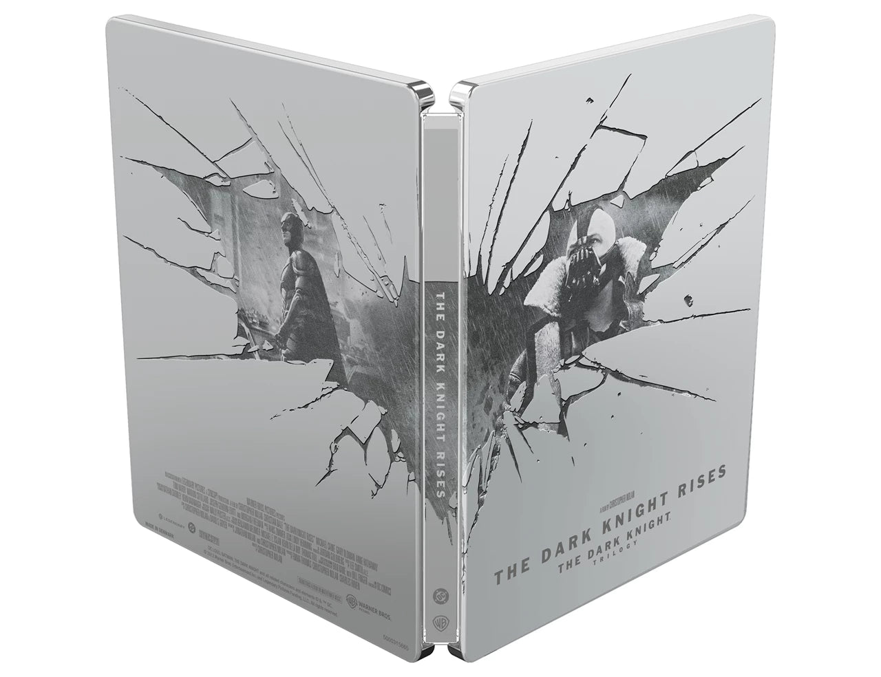 Batman - The Dark Knight Trilogy Limited Edition Steelbook 4K Ultra HD + Blu-Ray (UK) Region Free Pre-Order (1 Per Customer)
