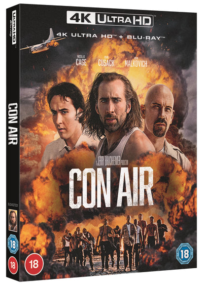 PRE-ORDER: Con Air 4K Ultra HD + Blu-Ray/Region B