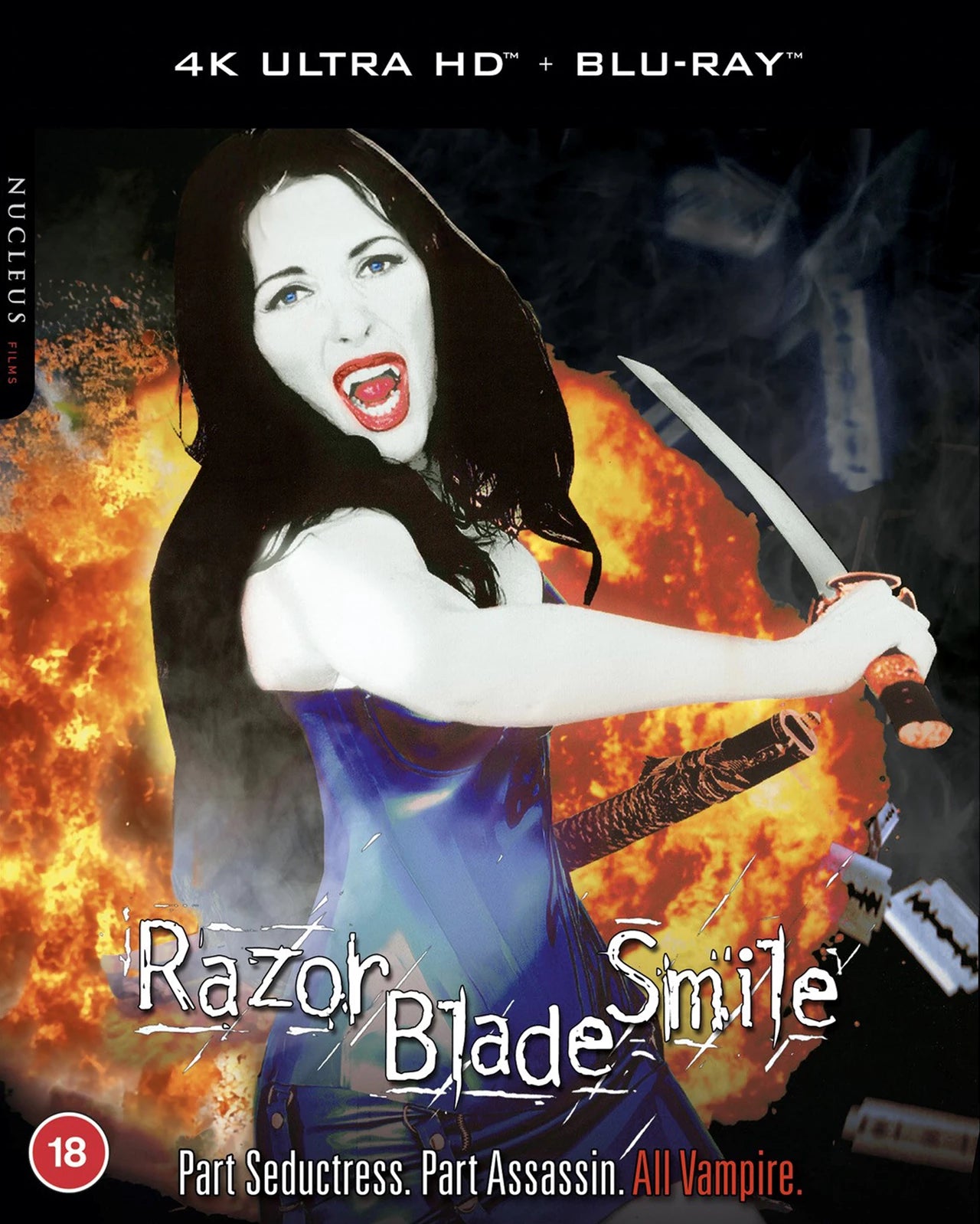PRE-ORDER: Razor Blade Smile Limited Edition 4K Ultra HD + Blu-Ray (Region Free)