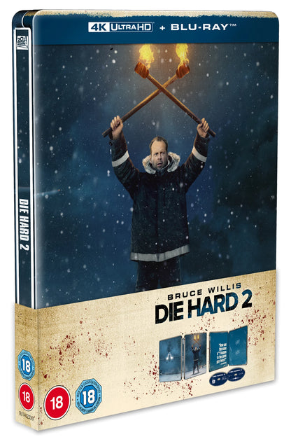 PRE-ORDER: Die Hard 2 - Die Harder Limited Edition Steelbook (UK) 4K Ultra HD + Blu-Ray/Region Free