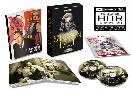 PRE-ORDER: Stolen Face Limited Edition 4K Ultra HD + Blu-Ray (Region Free)