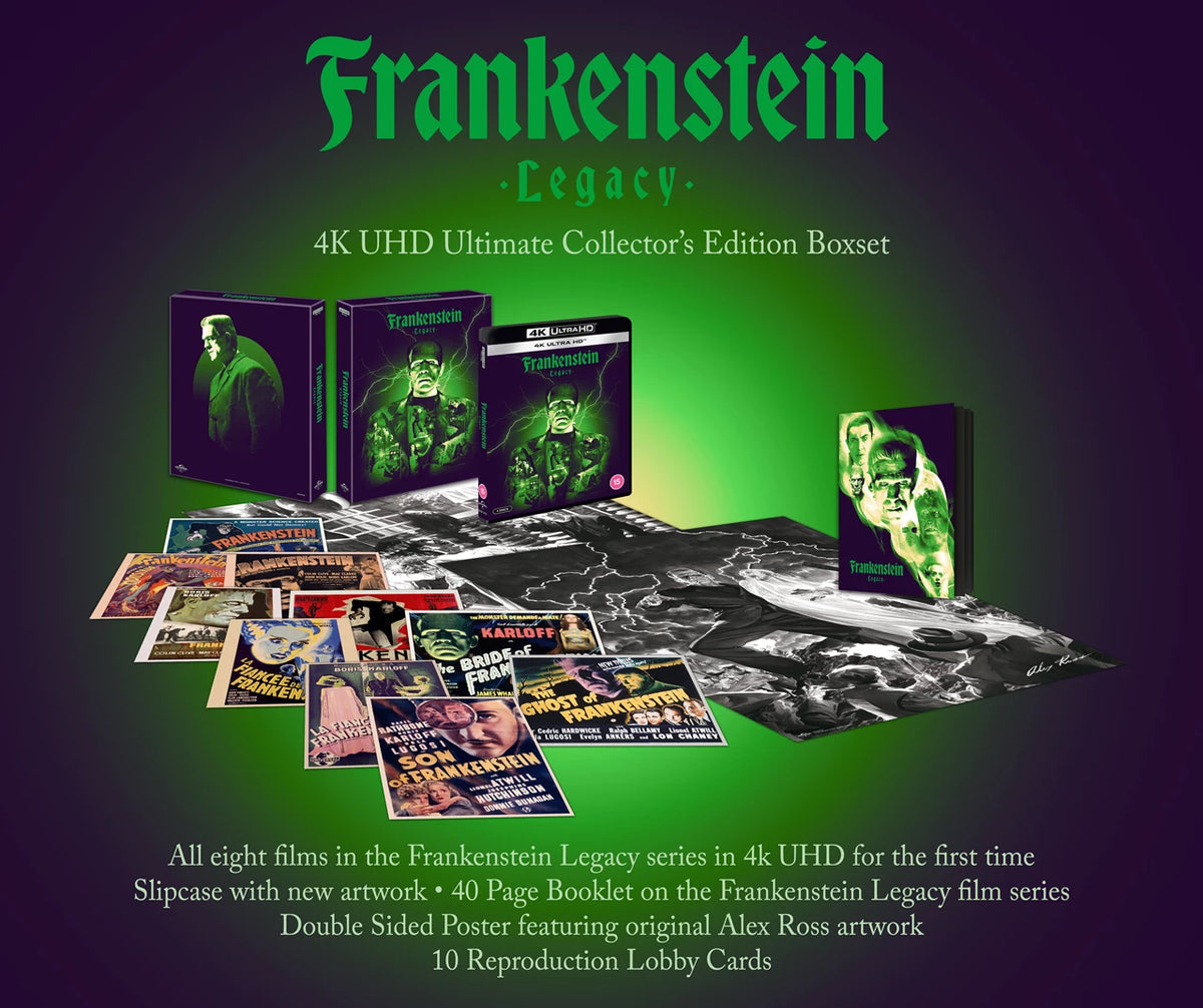 PRE-ORDER: Frankenstein Limited Ultimate Collectors Edition 4K Ultra HD + Blu-Ray (Region Free)