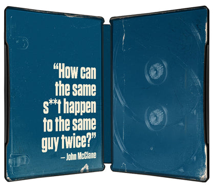 PRE-ORDER: Die Hard 2 - Die Harder Limited Edition Steelbook (UK) 4K Ultra HD + Blu-Ray/Region Free
