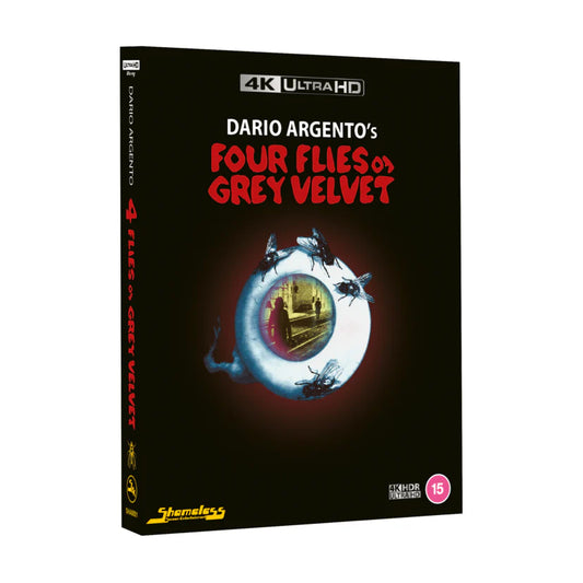 Four Flies on Grey Velvet (1971) 4K UHD Blu-Ray Limited Collector's Edition