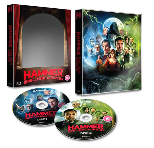 PRE-ORDER: Hammer - Heroes Legends Monsters Blu-Ray (Region Free)