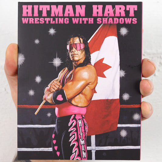 Hitman Hart: Wrestling with Shadows Limited Edition Variant Slipcover Blu-Ray