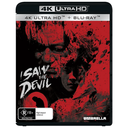 PRE-ORDER: I Saw the Devil (2010) 4K & Blu-ray/Region Free (Umbrella)