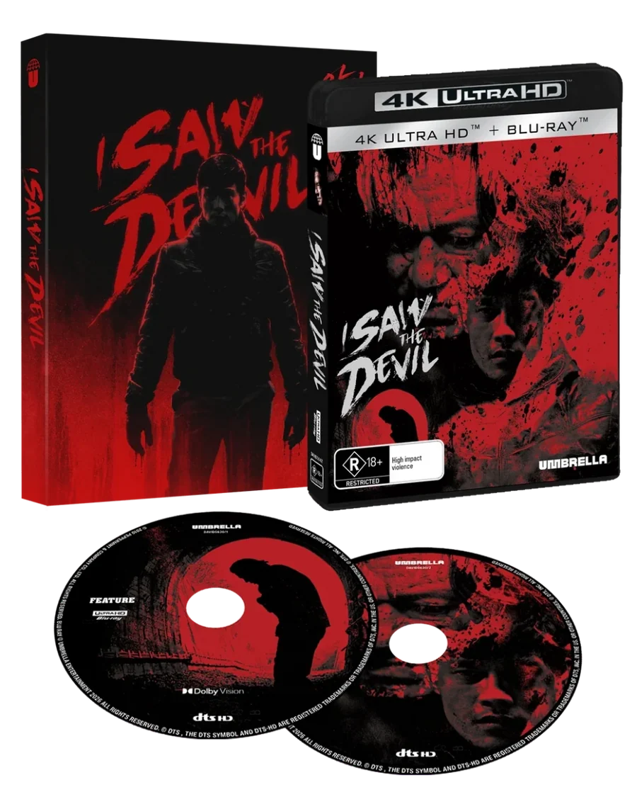 PRE-ORDER: I Saw the Devil (2010) 4K & Blu-ray/Region Free (Umbrella)
