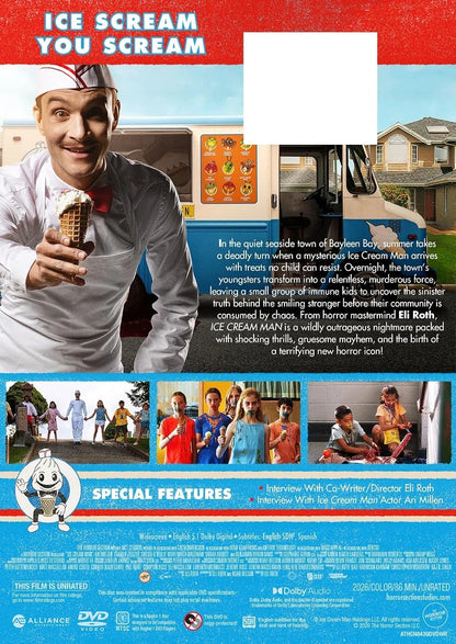 PRE-ORDER: Ice Cream Man Limited Edition Steelbook (4K Ultra HD + Blu-ray)