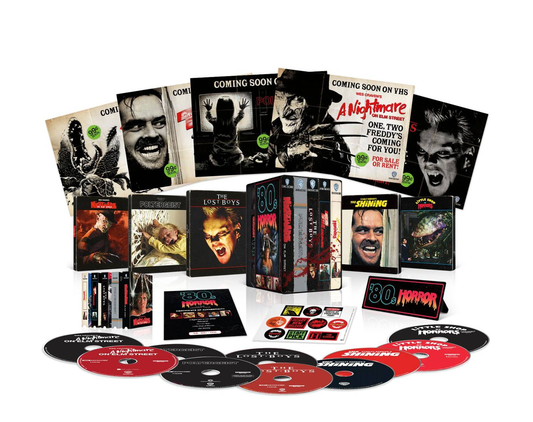 PRE-ORDER: 80s Horror Collection Limited Edition Steelbook (UK) 4K Ultra HD + Blu-Ray (Region Free)