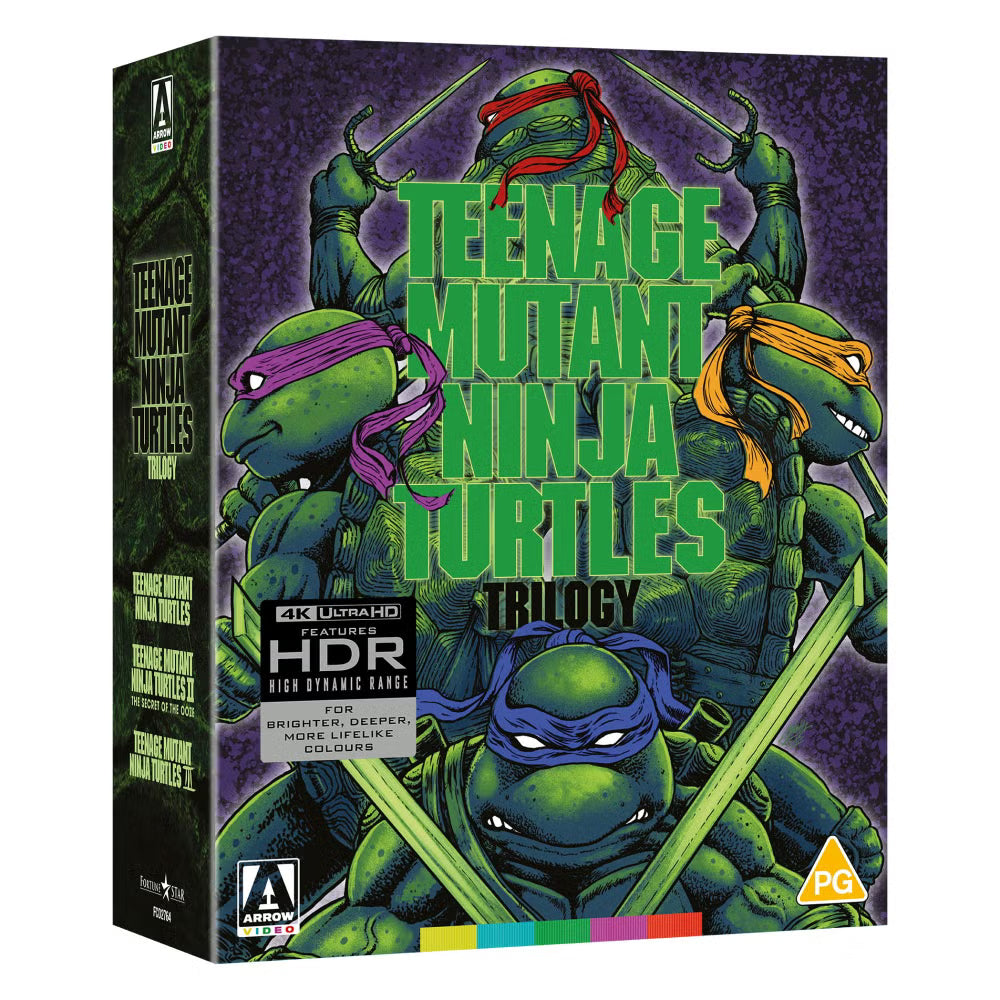 Teenage Mutant Ninja Turtles Trilogy | Arrow Store Exclusive | Limited Edition 4K UHD