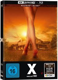 X (2022) Limited Mediabook B - (4K UHD + Blu-ray/Region B) (Import/Capelight)