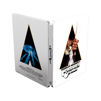 A Clockwork Orange Limited Edition Steelbook (UK) 4K Ultra HD + Blu-Ray (Region Free)