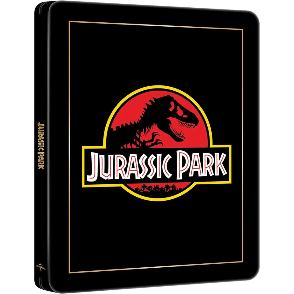 Jurassic Park Theatrical Poster Limited Edition Steelbook (UK) 4K Ultra HD + Blu-Ray (Region Free)