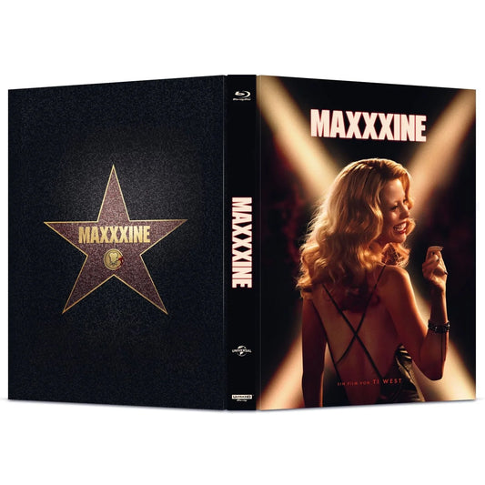 MaXXXine – Limited Edition Mediabook Cover A (4K Ultra HD + Blu-ray/Region B) (Import/Capelight Pictures)