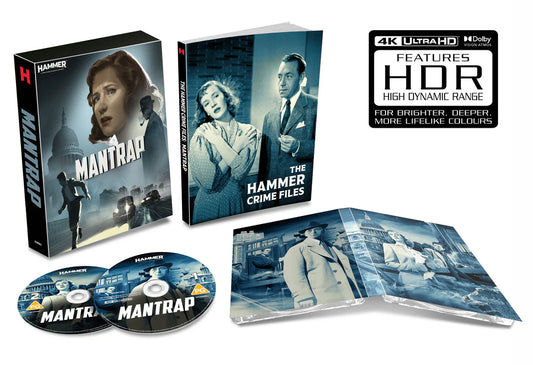 PRE-ORDER: Mantrap Limited Collectors Edition 4K Ultra HD + Blu-Ray (Region Free)