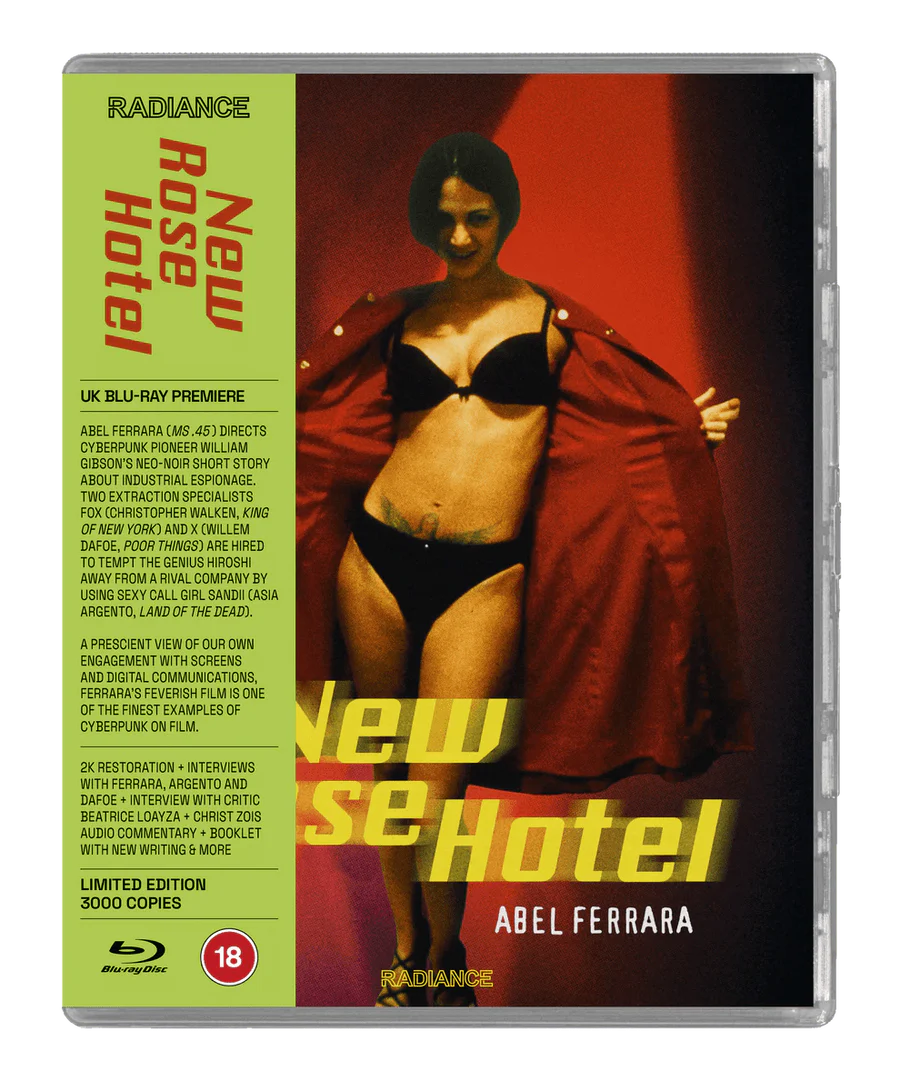 PRE-ORDER: New Rose Hotel Limited Edition Blu-Ray (Region B)