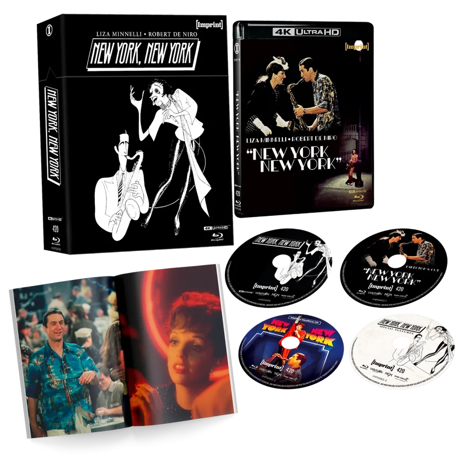 PRE-ORDER: New York, New York (1977) - 4K UHD + Blu-ray Limited Edition Hardbox + Hardcover Booklet - Imprint Collection #420