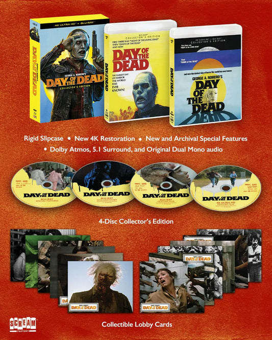 PRE-ORDER: Day of the Dead - 40th Anniversary Edition (4K Ultra HD + Blu-ray)