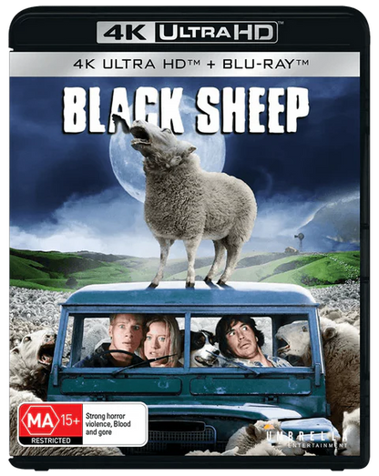 Black Sheep 4K UHD + Blu-Ray with Slipcover