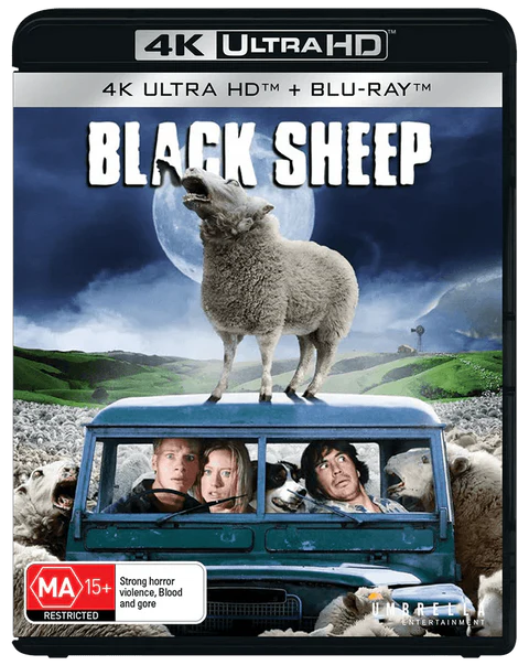 Black Sheep 4K UHD + Blu-Ray with Slipcover