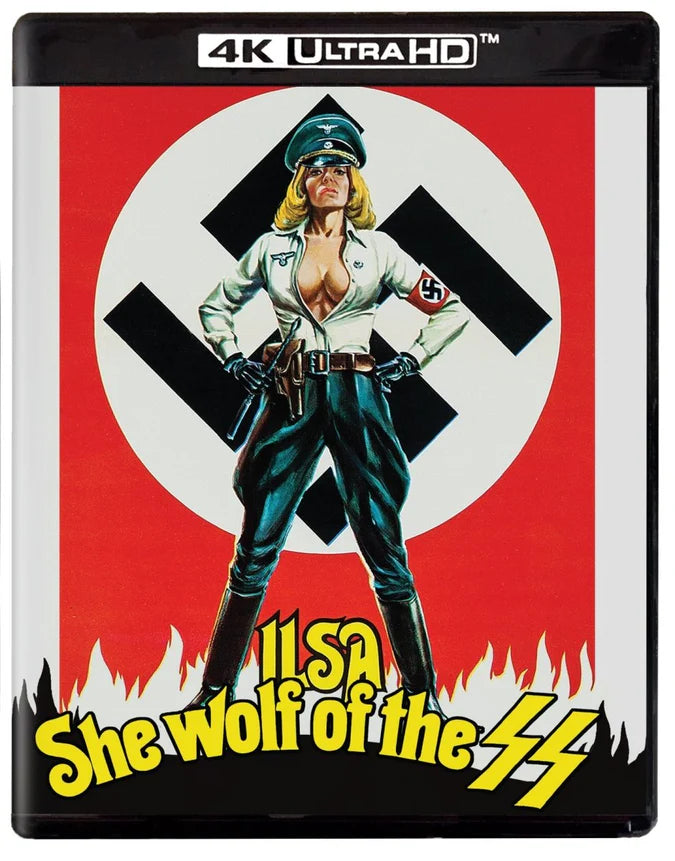 Ilsa, She Wolf of the SS 4K UHD + Blu-Ray with Slipcover