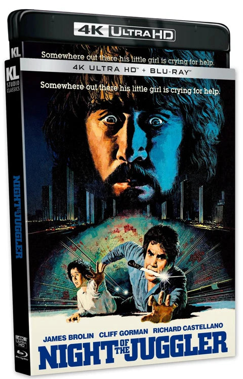 Night of the Juggler 4K UHD + Blu-Ray with Slipcover