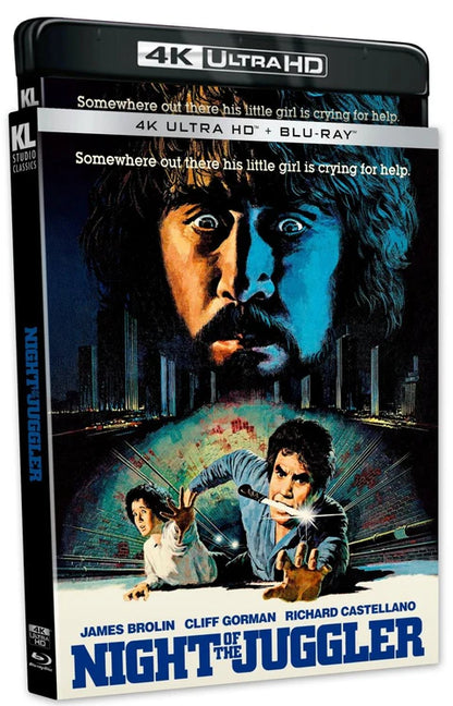 Night of the Juggler 4K UHD + Blu-Ray with Slipcover