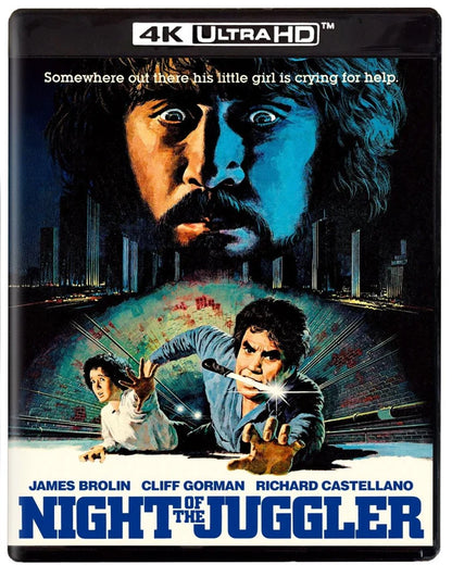 Night of the Juggler 4K UHD + Blu-Ray with Slipcover