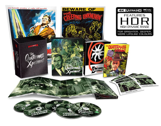 The Quatermass Xperiment Limited Collectors Edition 4K Ultra HD + Blu-Ray (Region B)