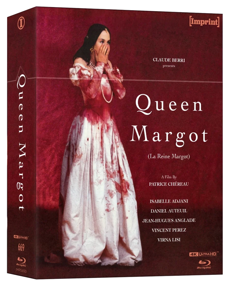PRE-ORDER: Queen Margot (La Reine Margot) (1994) - 4K UHD & Blu-ray Limited Edition Hardbox + Hardcover Booklet