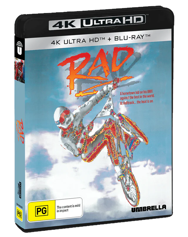 PRE-ORDER: RAD (1986) 4K & BLU-RAY (Import/Umbrella)
