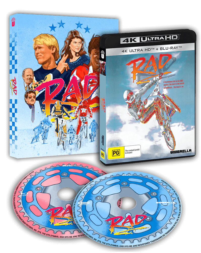 PRE-ORDER: RAD (1986) 4K & BLU-RAY (Import/Umbrella)