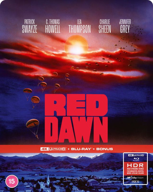 Red Dawn – 3-Disc Limited SteelBook (4K UHD + Blu-ray/Region B) (Import/Capelight)