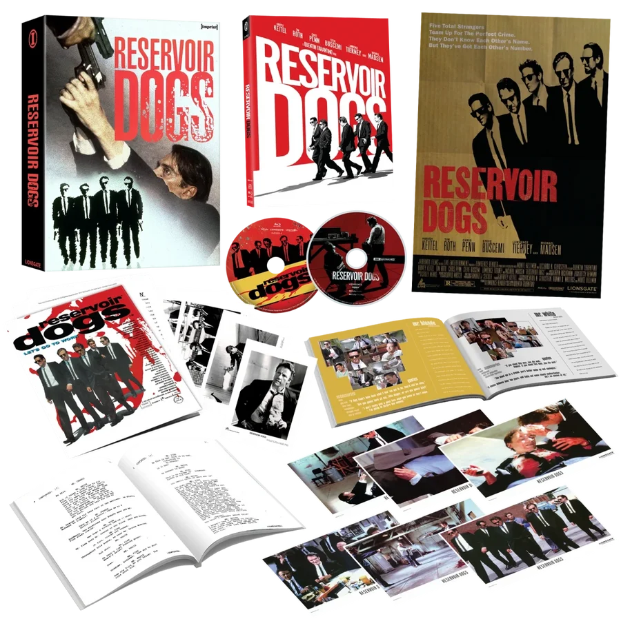 PRE-ORDER: Reservoir Dogs (1992) - 4K UHD + Blu-ray Limited Edition Lenticular Large Hardbox (Imprint)