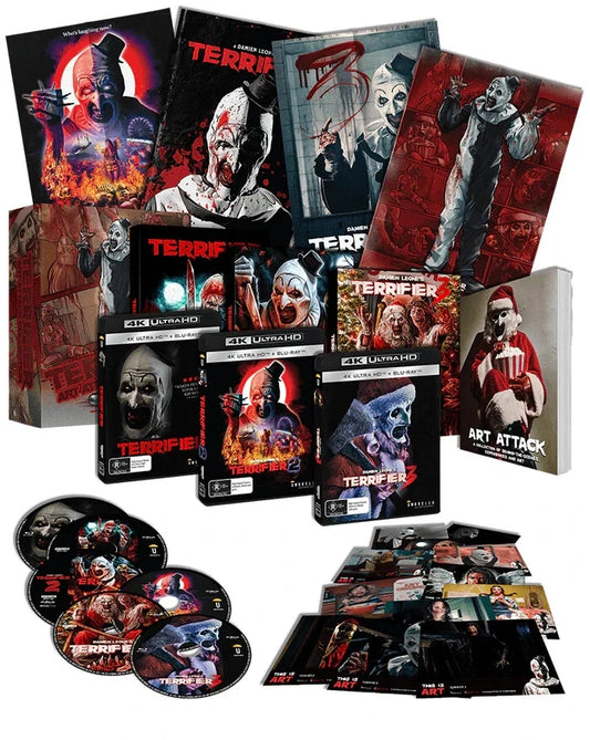 ART ATTACK - Terrifier Boxset 4K & Blu-ray