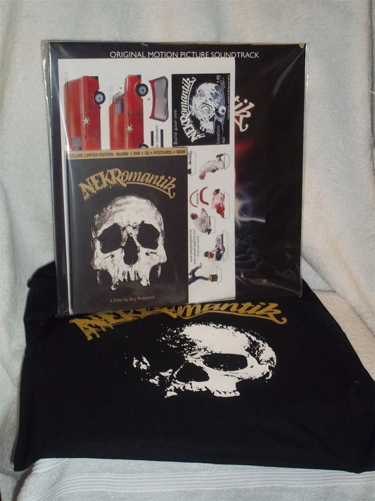 Nekromantik: Deluxe Limited Bag Edition - Includes Picture Disc Vinyl Blu-Ray/DVD, CD Soundtrack, Book, Art Cards & Postcards [Import/Rustblade]
