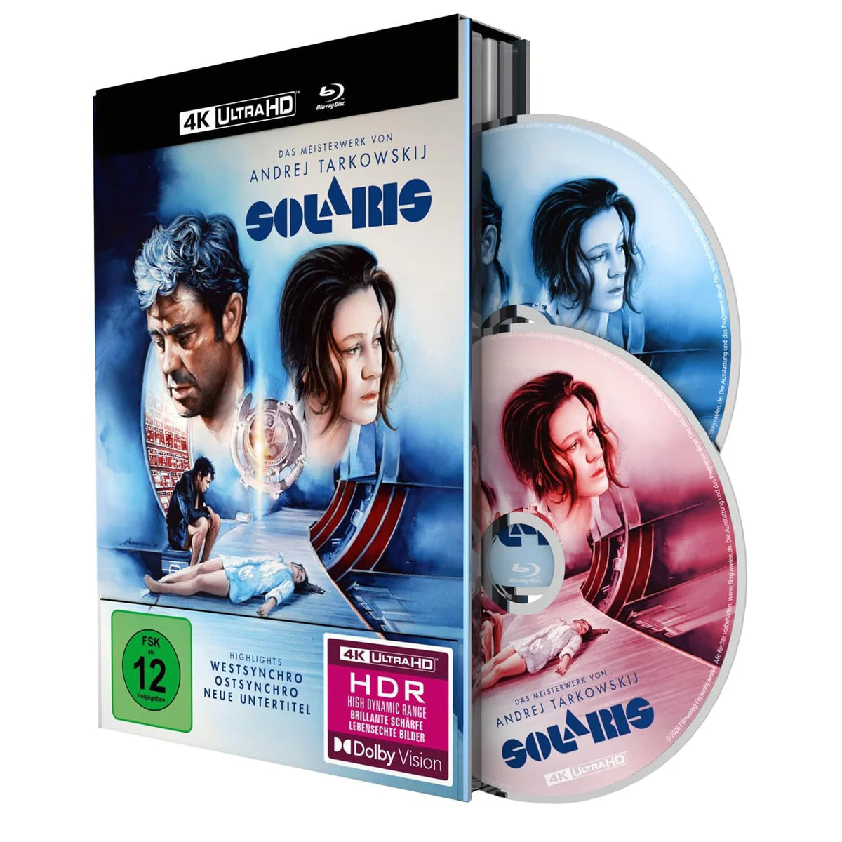 PRE-ORDER: Solaris (1972) Limited Collector’s Edition Mediabook (4K UHD + Blu-ray/Region B)  (Import/DEFA Filmjuwelen)