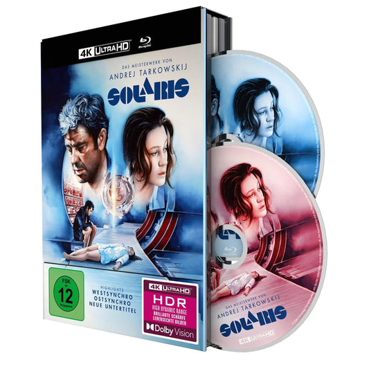 PRE-ORDER: Solaris (1972) Limited Collector’s Edition Mediabook (4K UHD + Blu-ray/Region B)  (Import/DEFA Filmjuwelen)