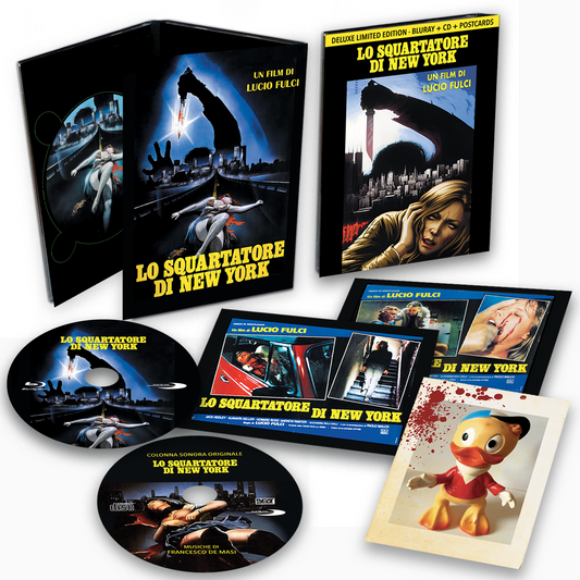 The New York Ripper – Lo Squartatore Di New York (Versione Integrale) Blu-Ray, CD, Postcards [Import]