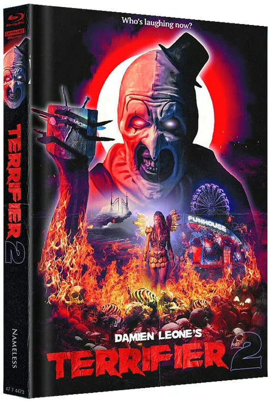 Terrifier 2 Limited Edition Padded Mediabook Cover H (4K Ultra HD + Blu-Ray/Region B) (Import/Nameless Media)