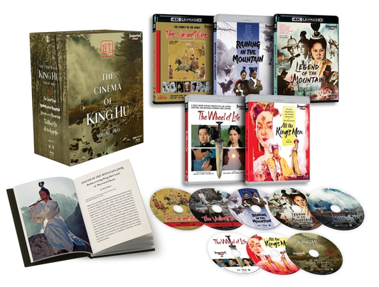 PRE-ORDER: The Cinema of King Hu: Volume Two (1975 - 1983) - 4K UHD + Blu-ray Limited Edition Hardbox + Hardcover Booklet
